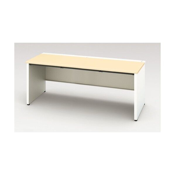 平デスク(浅型引出し仕様) XEHH187FP-S-WS 1点