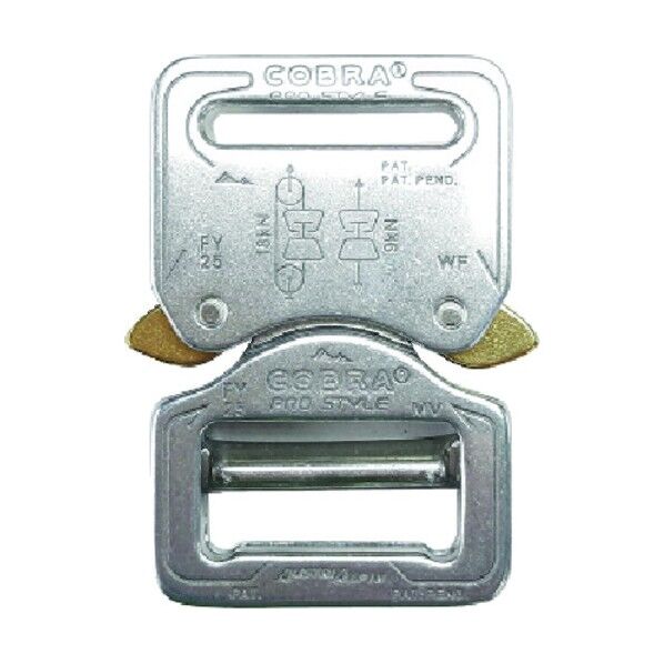 AUSTRIALPIN COBRA バックル 25MM シルバー VF FY25AVF 1点...