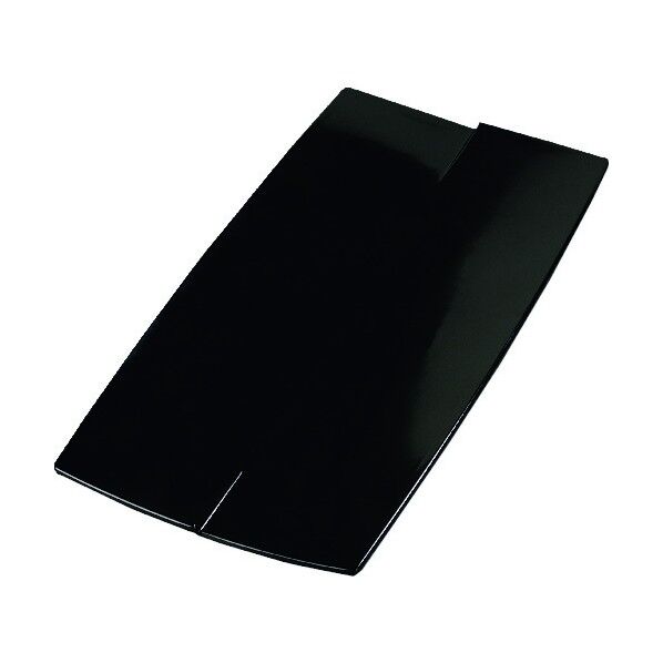 カーライル レイヴ レクタングルプレート M ブラック 33322 NLI0604 1個