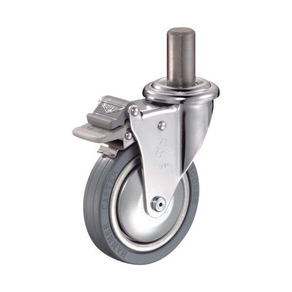 920EKシリーズ自在SP付プレスタイヤ車100mm 平戸車 916EKPR100