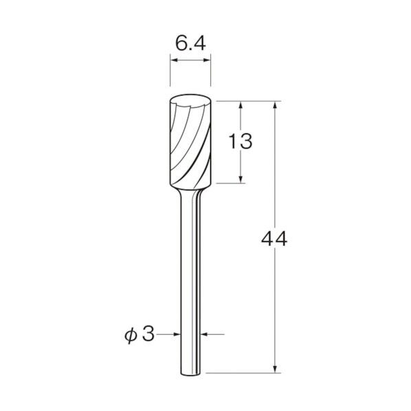 リューター 超硬カッター K3116 1個