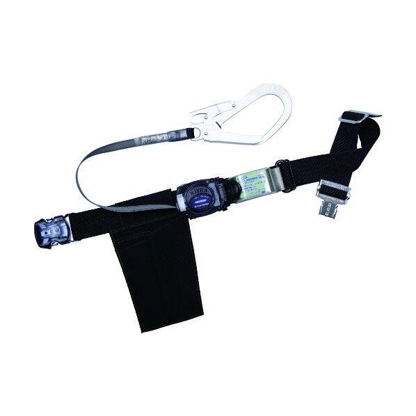 胴ベルト型 リトラ (巻取式ランヤード) ワンタッチバックル・軽量フックタイプ