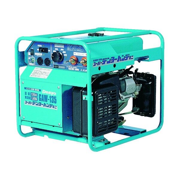 小型エンジン溶接機車輪無し