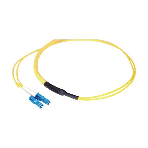 高強度光ファイバーケーブル シングルモード 2芯 両端LCコネクタ 60m 2L-NDLC060 1点