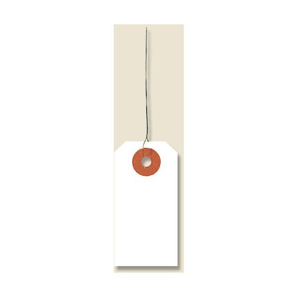 荷札 白[90] 豆 30×60 小分けパック 36枚 003515002 36枚