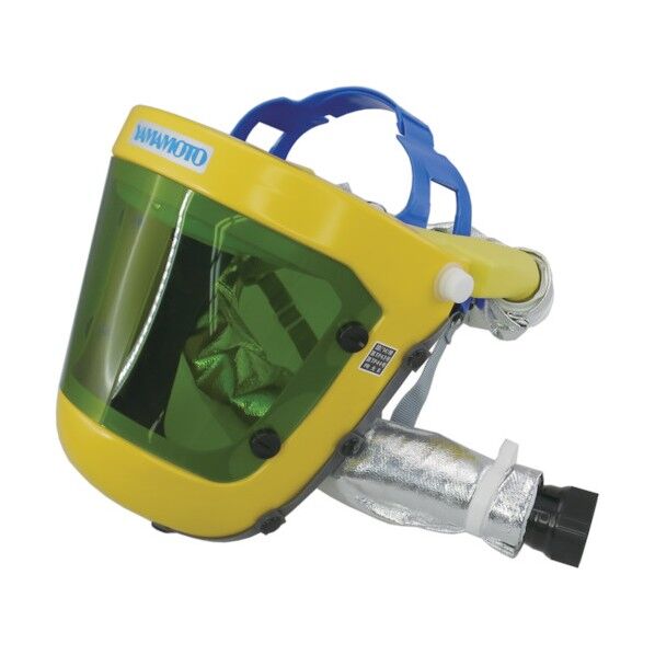 電動ファンパーツ フェイスシールド ホース付き レンズ遮光#1.7 KF-20W2SAH 1点