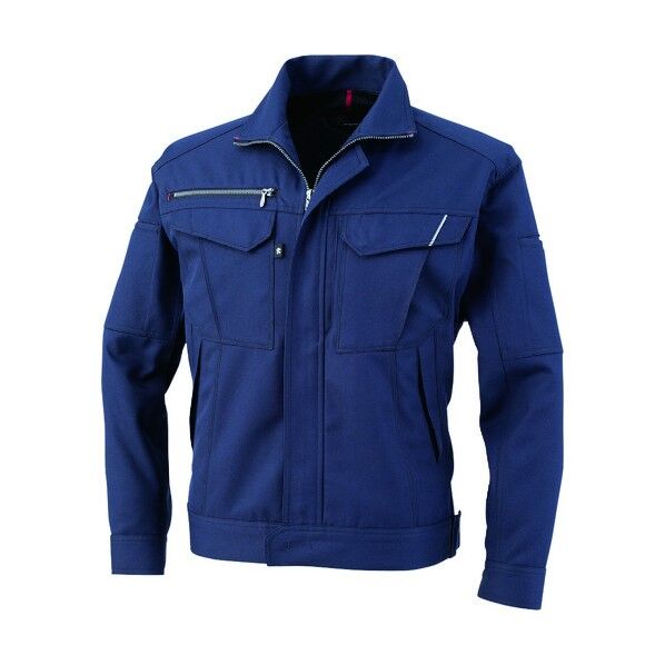 長袖ブルゾン ネイビー LLサイズ A-8071-01-LL 1点