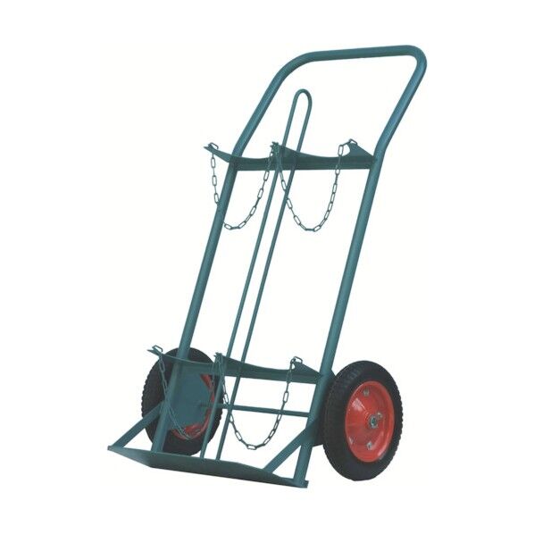 ※法人専用品※カミマル ボンベ運搬車 7000L容器二本用 KS-O-2 1点