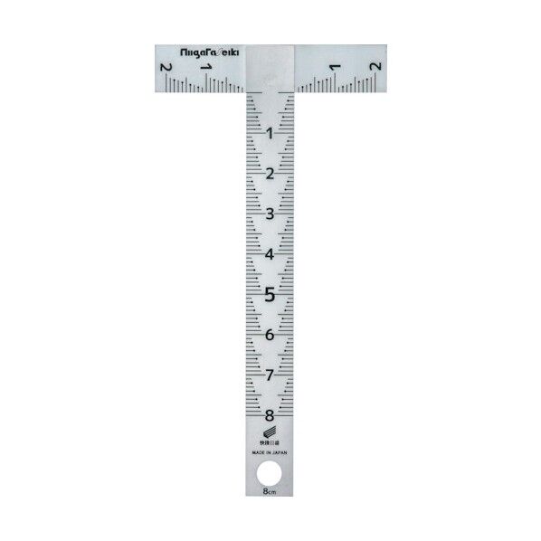 T型定規 快段目盛