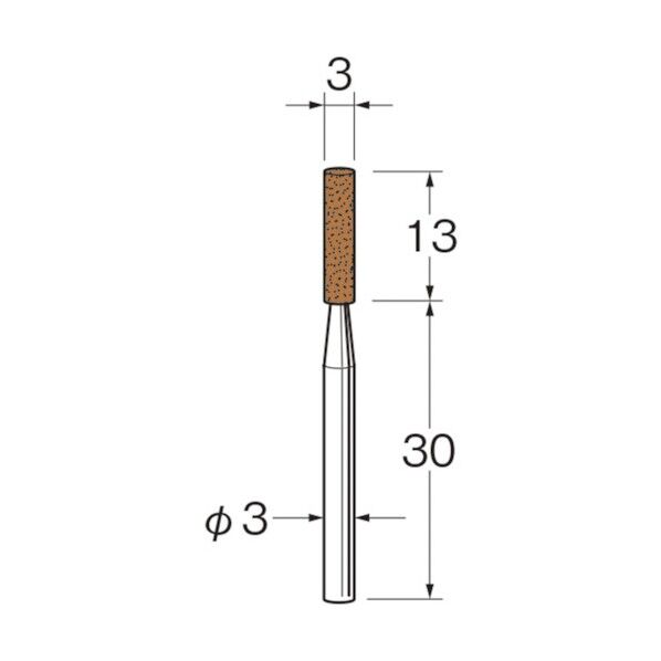 軸付砥石 G3221 5本