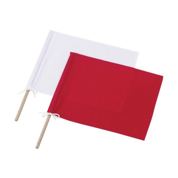 ジーベック 信号手旗(棒付)18731-32-888 18731-32-888 1個