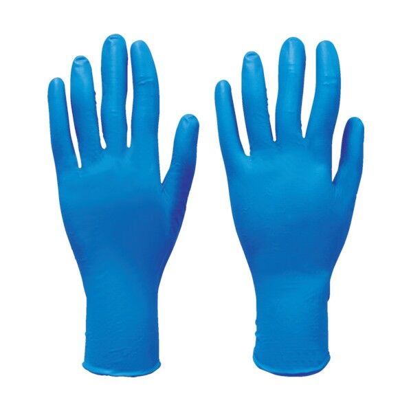 ニトリル極うす手袋Ｓブルー１００枚入 7876 100枚