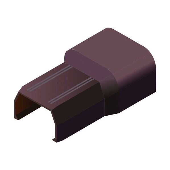 ニュー・エフモール付属品 フレキコネクター 0号 チョコ