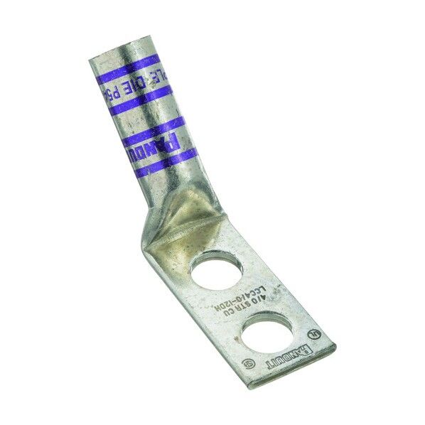 銅製圧縮端子 2穴 電線サイズ LCC4/0-56DH-X 10個