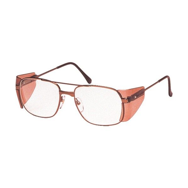 メタルフレーム茶２眼型