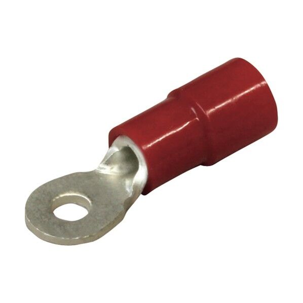 環境配慮形絶縁被覆付圧着端子 R形(100P) TMEX 1.25-2S-YEL 1点