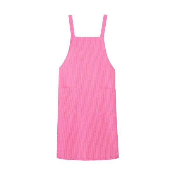 高温撥油加工エプロン RA-1898 (レッドストライプ) SEPB409 1個