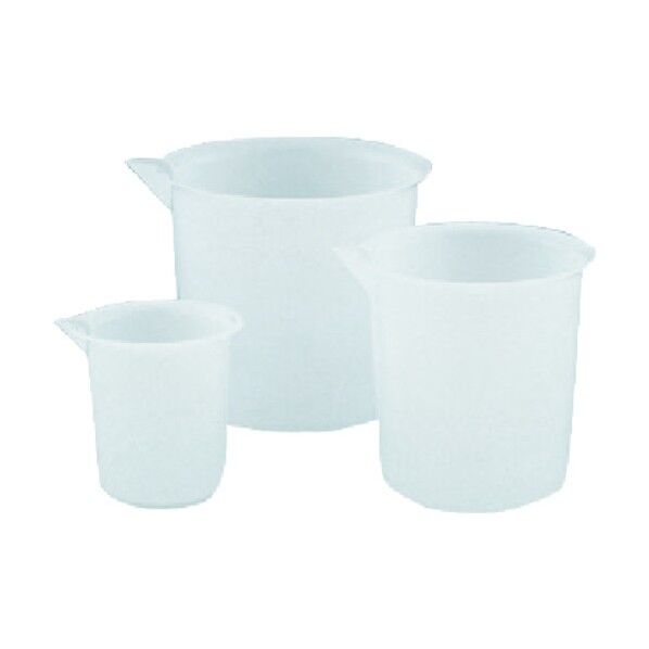 ビーカー PE製 手無 1L 358-22-11-46 1点