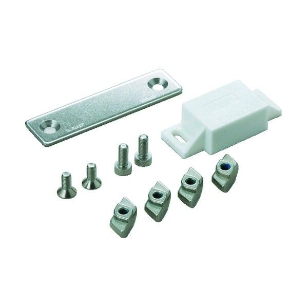 クリーンマグネットキャッチアルミフレーム取付用セット AS-MC-JM50WT-40-10 1組