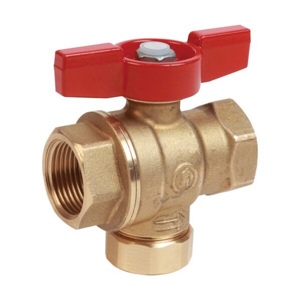 ボールバルブ(ストレーナ付) メスxメス 3/8 R701FY112 1点