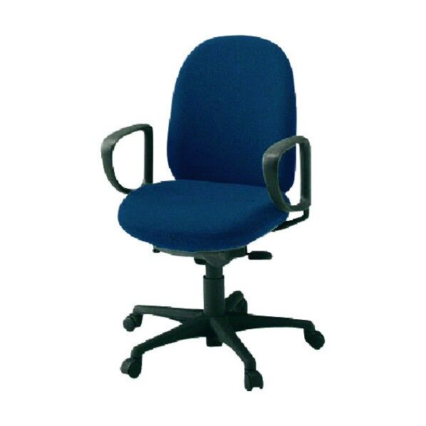 652856)事務イス 950-2 KB-F22SEL-N BL 1点