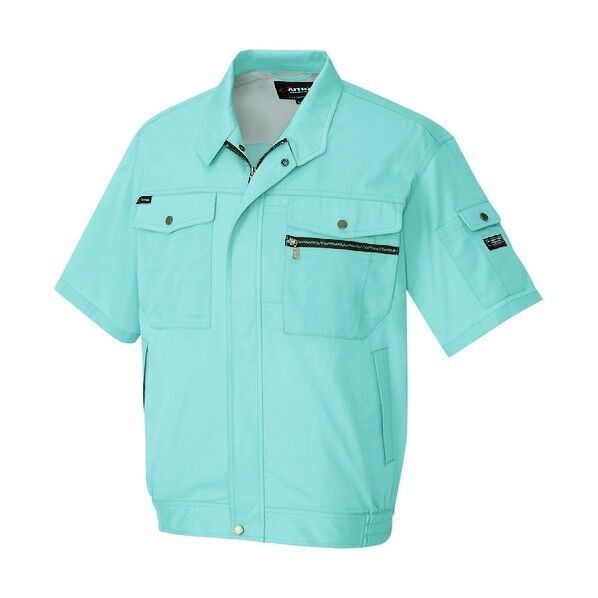 半袖ブルゾン(男女兼用)AZ3232-072サファイアブルーS 072サファイアブルー S 3232 1