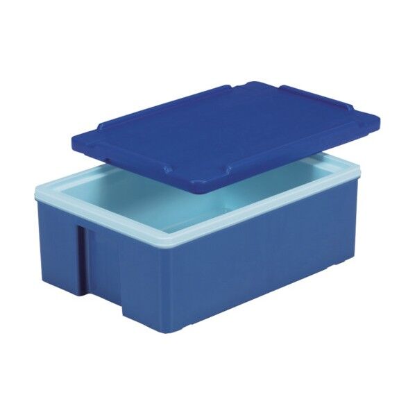 保温・保冷ボックス 702180 ルドボックス#21用フタ ブルー SK-CB21F-BL 1点