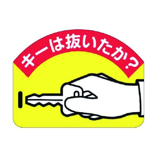 ステッカー キーは抜いたか? 899-A 1点