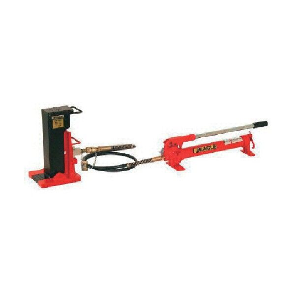 単動型分離タイプ爪つきジャッキ＋手動ポンプシングルセット爪能力５ｔ S-K1-120S 1