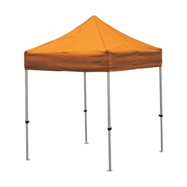 かんたんてんと 1.8m×1.8mスチール&アルミ複合フレーム オレンジ KA/1W-OR 1点