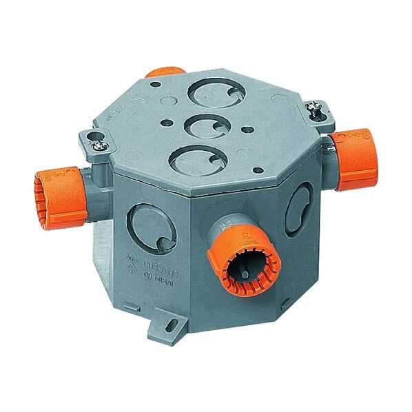 CD・PFハブ付八角コンクリートボックスCD管用