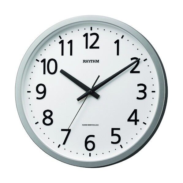 RHYTHM リズム 電波掛時計 358 x 358 x 49 mm 4MYA38SR19 1個