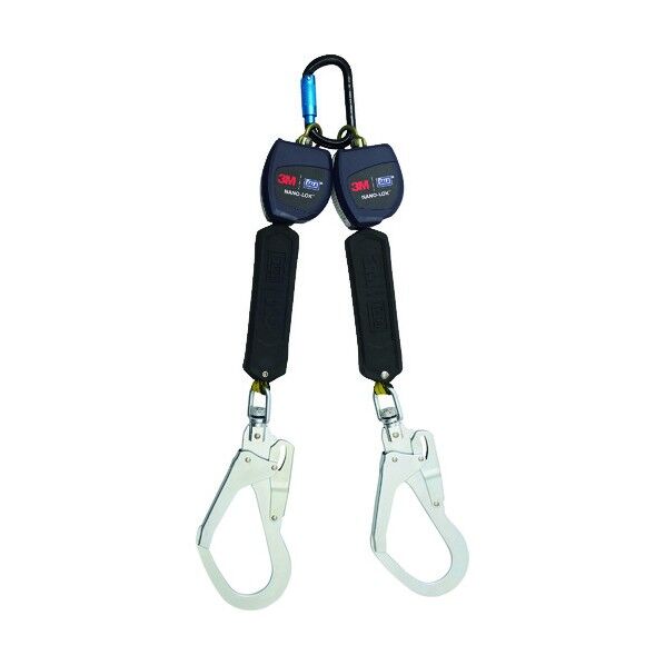 DBI-サラ Nano-Lok 巻取リ式ランヤード ツイン 3101742 タイプ1 3101742 1点