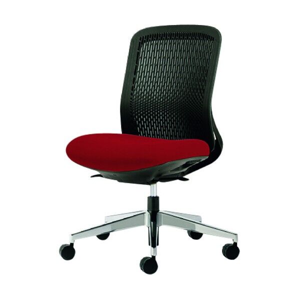 41627)事務イス Try KC-TR62SEL RD 1点