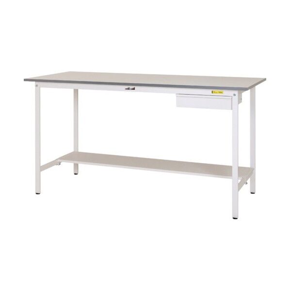 ワークテーブル 150シリーズ 固定式 キャビネット付 H950 SUPH-1560UT-WW 1点