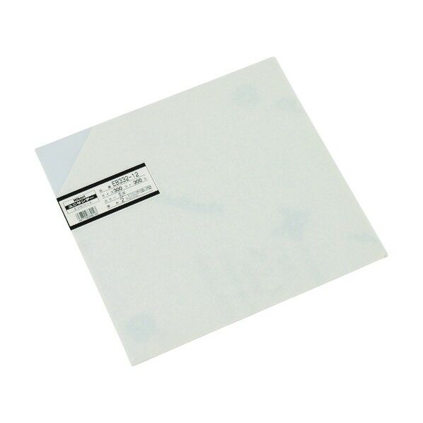 ユニサンデー エンビ板 乳白半透明 乳半 2×300×300mm EB332-12 1点