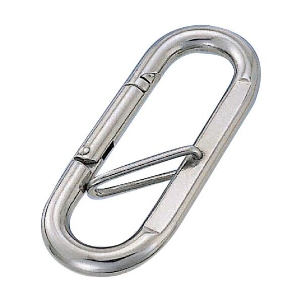 ステンレス プチカラビナ(ハズレ止め付)