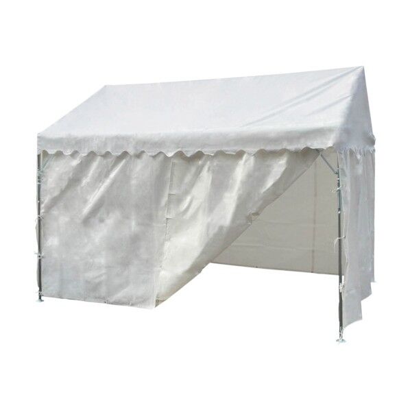 防災用テント 三方幕・前方幕タイプ