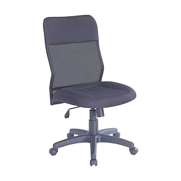 メッシュチェアW625×D670×H960~1050mmブラック