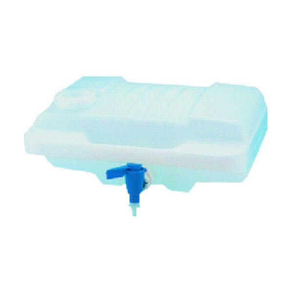 活栓付き横型びん 15L HDPE 656-21-46-15 1点