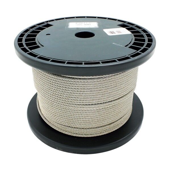 和気産業 ステンワイヤーロープ 7X7STN 3.0X100M 13579100 1点...