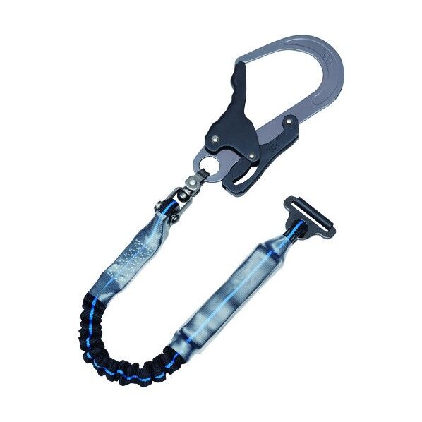 ジャバラ剣アルミ自在一口環10黒/青ライン S3JHWB-10 1点