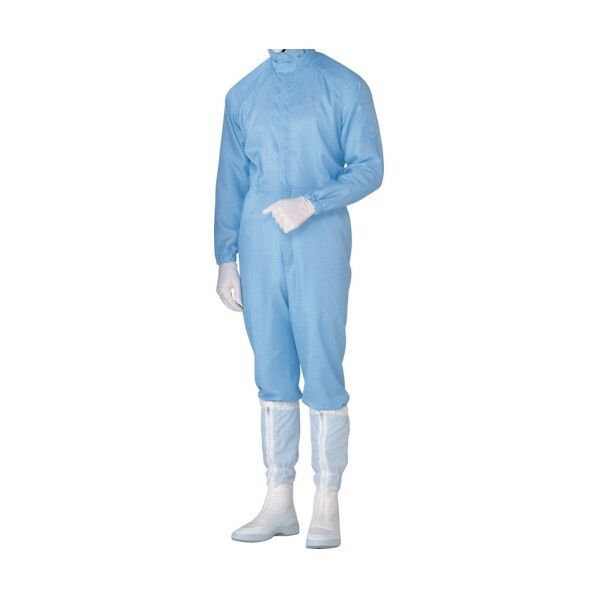 立体裁断構造超静電クリーンウェア