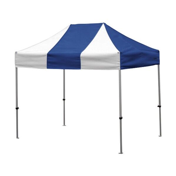 かんたんてんと 1.8m×2.7mスチール&アルミ複合フレーム 青白 KA/1.5W-BW 1点