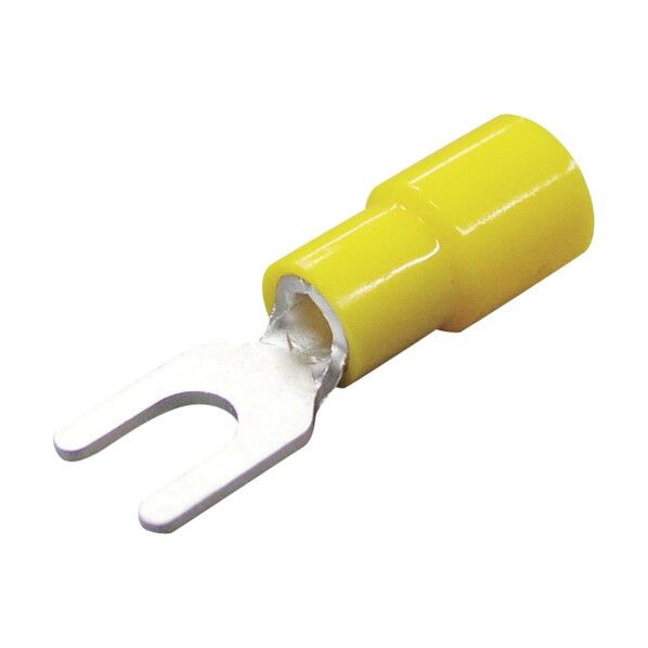 環境配慮形絶縁被覆付圧着端子 Y形(50P) TMEX 3.5Y-4-YEL 1点