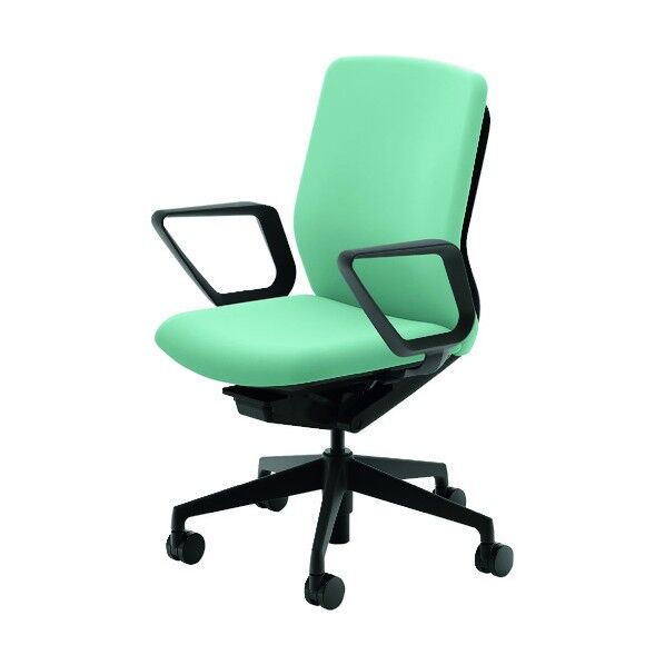 KRENE/KRA-330BC PA クロス ハイ ブラックシェル リング肘 アクアブルー 5-353-3314 1点