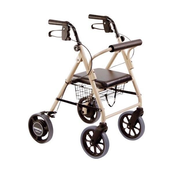 竹虎 ハッピーミニ抑速ブレーキ ミルクティーベージュ 117078 1台...