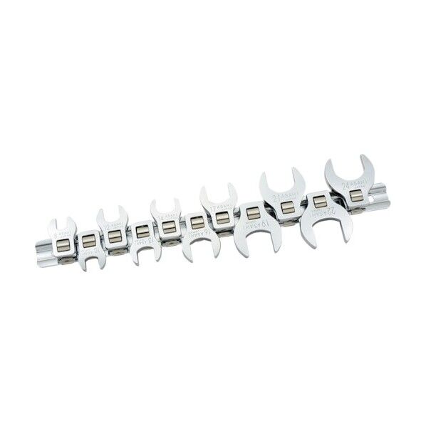 旭金属工業 11pcs 3/8sqdr クローフートレンチセット VCS3110 11個