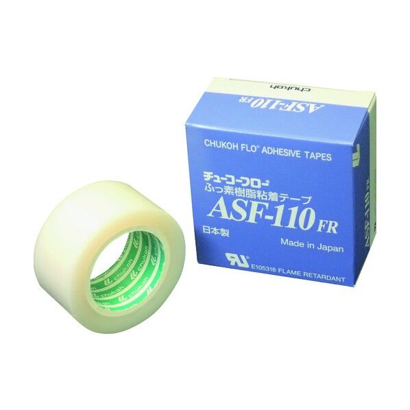 フッ素樹脂(テフロンPTFE製)粘着テープ ASF110FR 0.23t×30w×5m ASF110FR23X30X5 1点