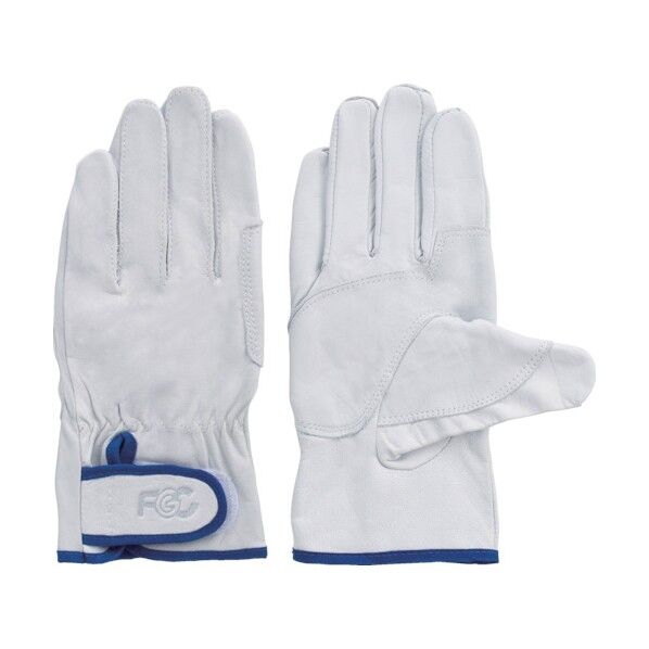 牛本革マジック式手袋 F-804 (当付)